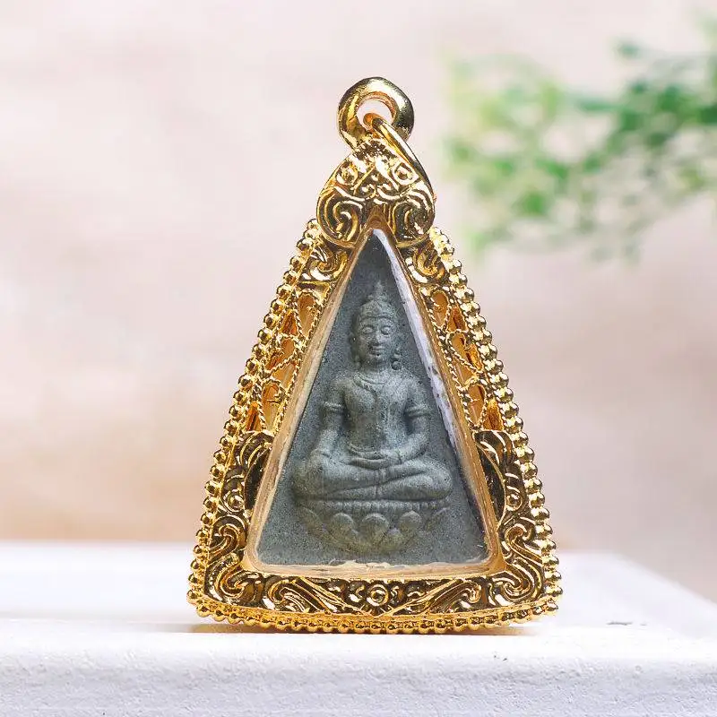 southeast-asia-thailand-temple-buddhist-effective-protection-talisman-safe-bring-fortune-good-luck-buddha-card-pendant-amulet-a2