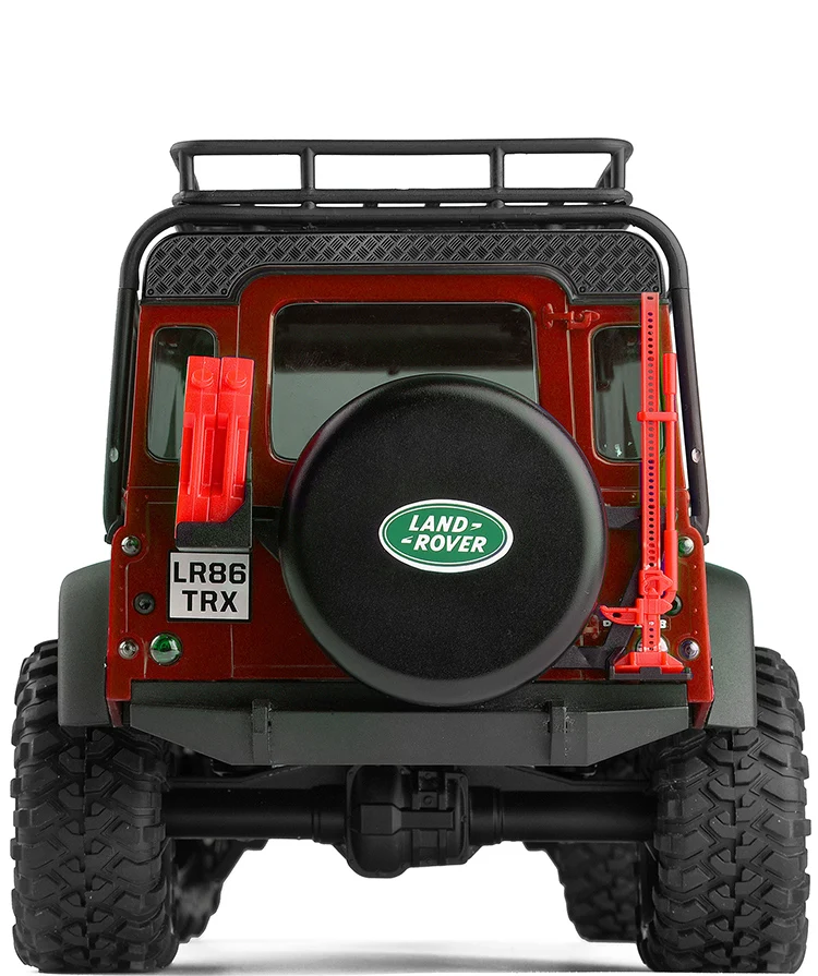 GRC TRX4M Edelstahl-Diamantbleche, karierte Platte, dekoratives Schutznetz für TRX4m Defender Upgrade-Optionsteile # G178 – Detail 6