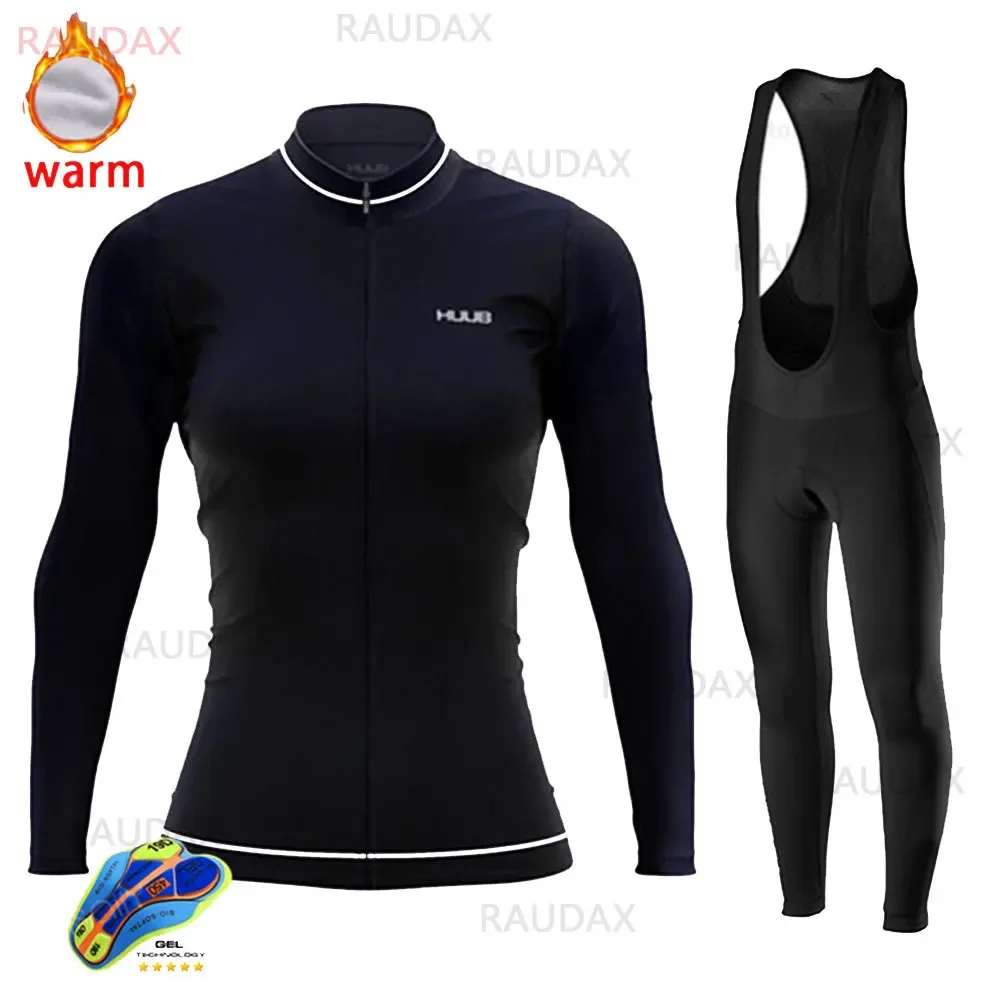 HUUBRAUDAXWarmWinterThermalFleeceCyclingClothesTriathlonWomen