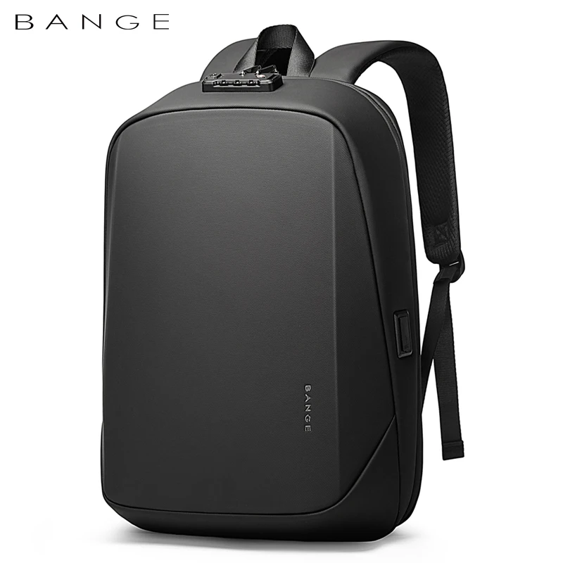 BANGE Men s Backpack Brand Laptop Backpack Anti theft Waterproof School Backpacks USB Travel Bag Backpack