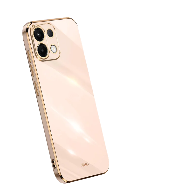 Sleek Anti-Shock Plating TPU Gel Phone Case