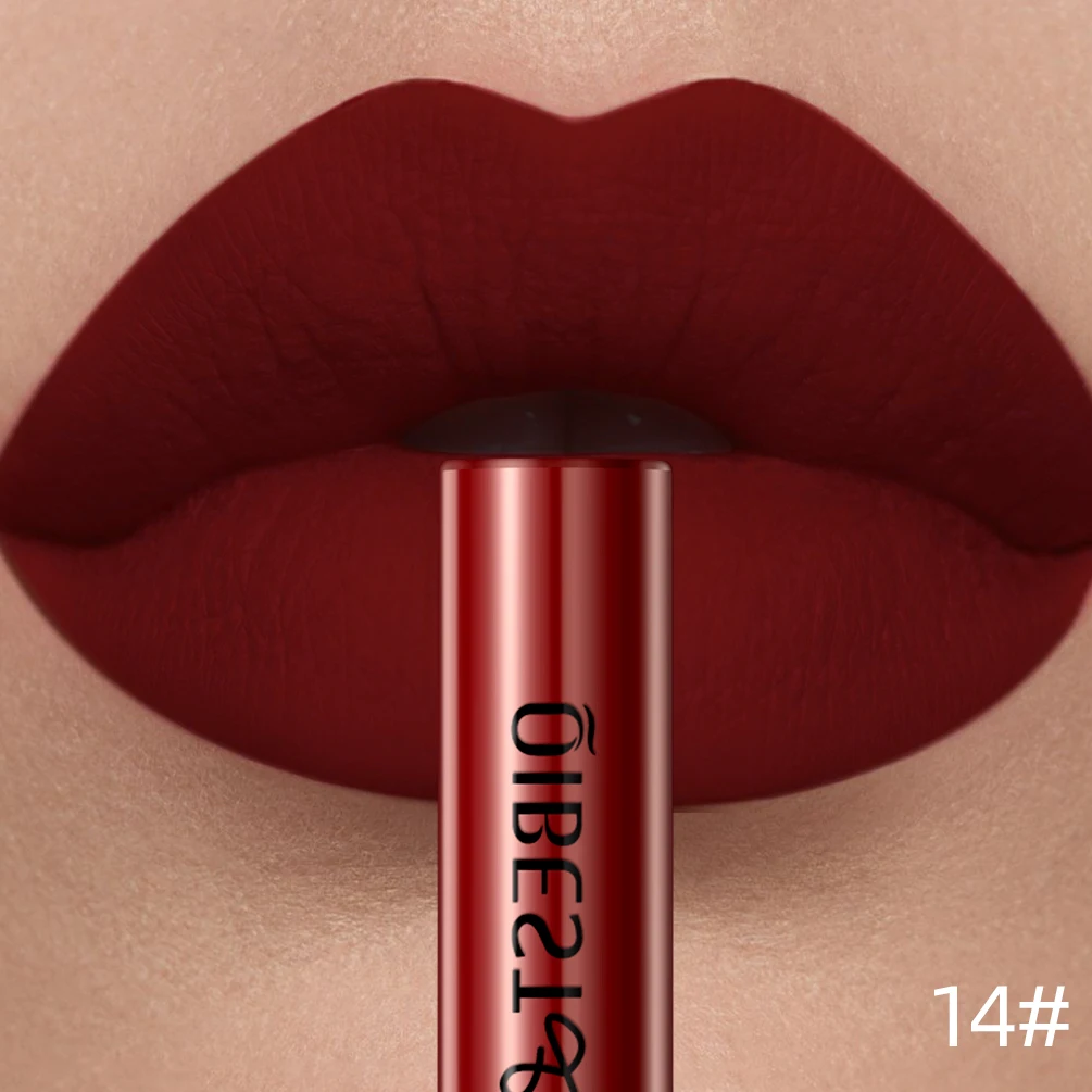 Velvet Matte Nude Waterproof Lip Gloss – Long-Lasting Pigmented Lip Tint