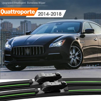 2pcs For Maserati Quattroporte 2014-2018 Front Windshield Wiper Blades 2015 2016 2017 Windscreen Window Accessories 1