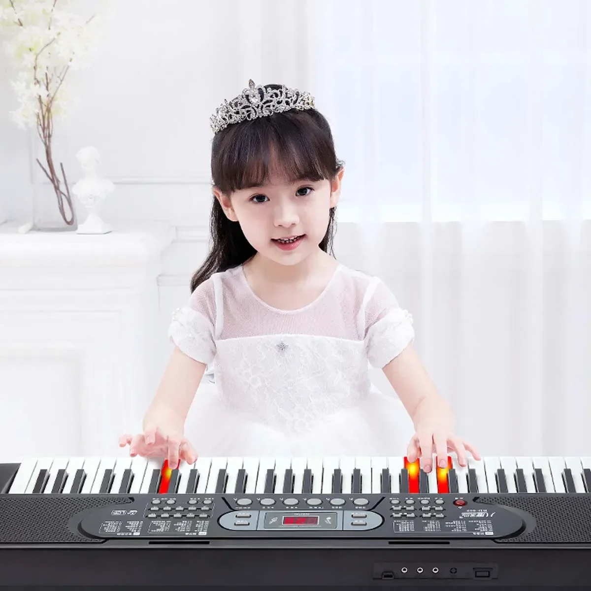 Sintetizzatore Musicale Tastiera Controller Midi Otamatone Elettronico Sostenibile Pianoforti Bambini Flessibile Strumento Teclado Melodico