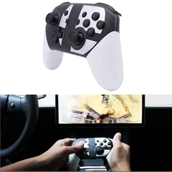 For Tesla Model 3 Y X S Game Joystick Bluetooth With Dual-Vibration Wireless Gamepad Controller Cover Trim Accessories Interior