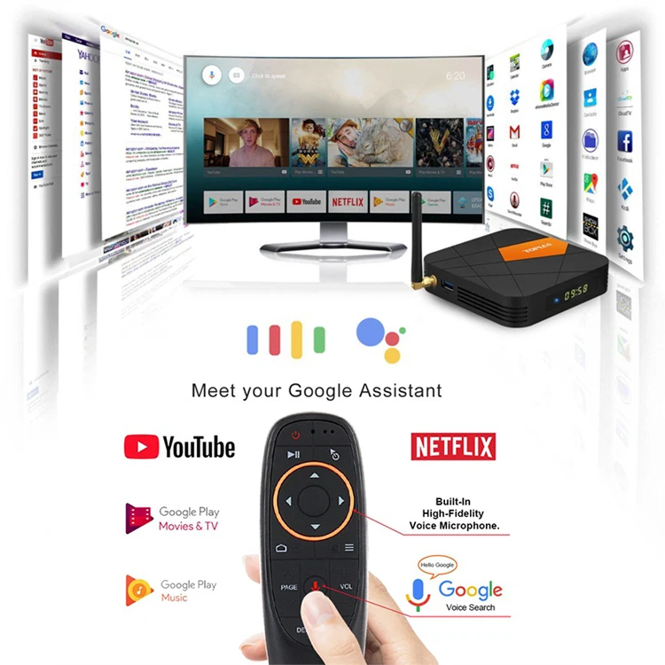 Topleo    H6 I96  ̵ ÷̾, , ȵ̵ 9.0, IP TV ڽ, 4GB, 32GB, 6K