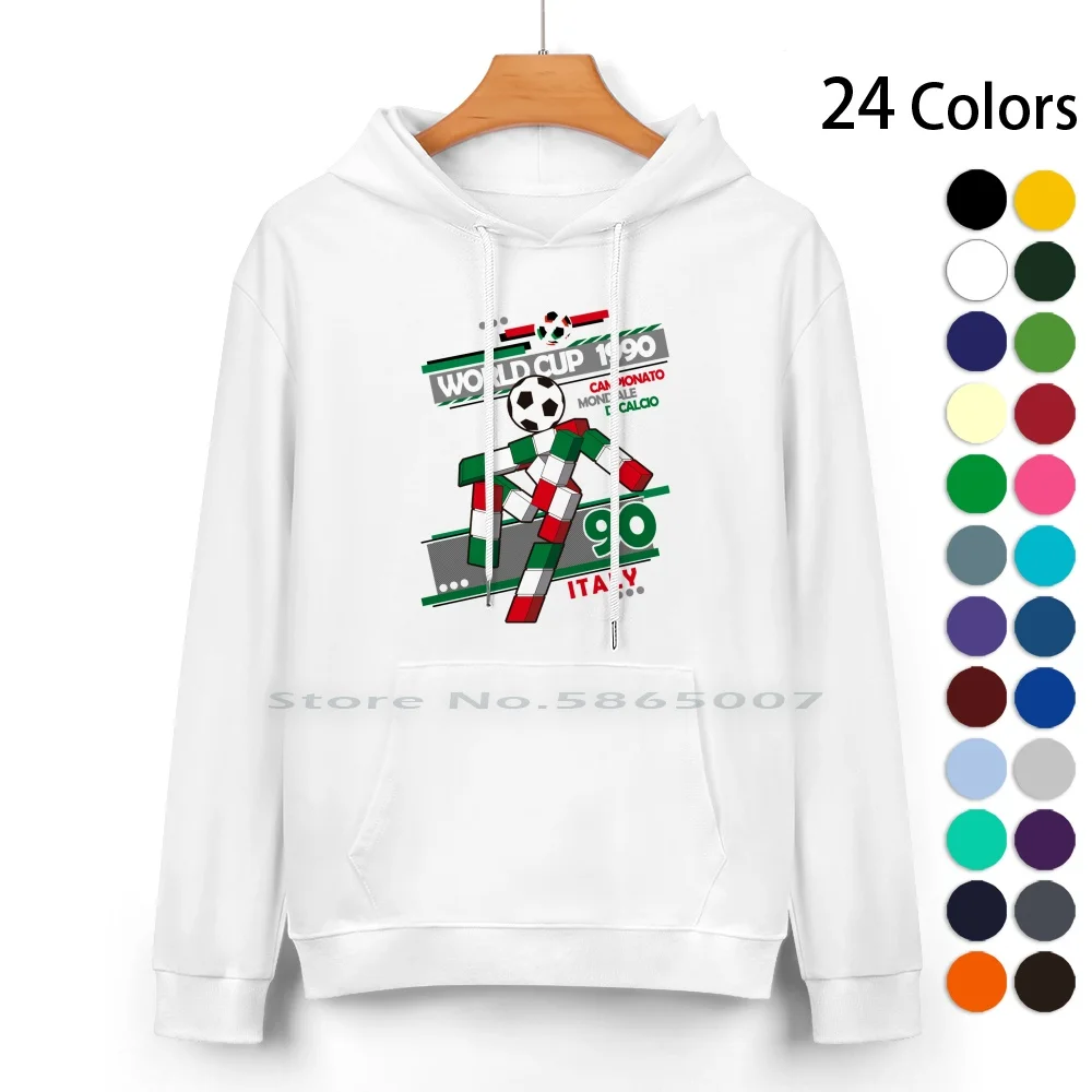 

Ciao-Italia 90 Pure Cotton Hoodie Sweater 24 Colors Italy 90 Italy 1990 Campionato Mondiale Di Calcio Football Futbol Soccer