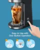 Iced Coffee Maker, Hot & Cold Coffee Maker Single Serve for K Cup / Ground, w/ Descaling Reminder & Self Cleaning | USA | NEW 3