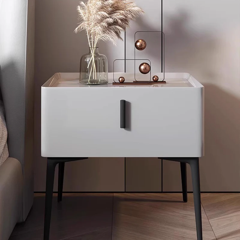 

Modern Side Bed Coffee Table Nordic Room Bedside Cabinet Storage Kitchen BedroomMeuble De Rangement Minimalist Furniture