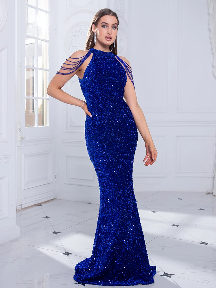 long dress for night party Gorgeous Long Sleeve Dresses for Women's Night Out