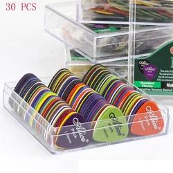 Premium Guitar Picks Set - 0.96mm Thickness - Ideal for Acoustic, Electric, and Bass Guitars (30 PCS)