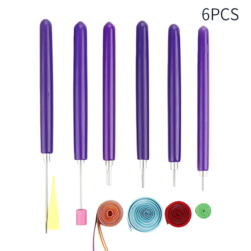 Papier-Quilling Werkzeug-Set - 12-teilig Mit Nadelstiften Und Zubehör