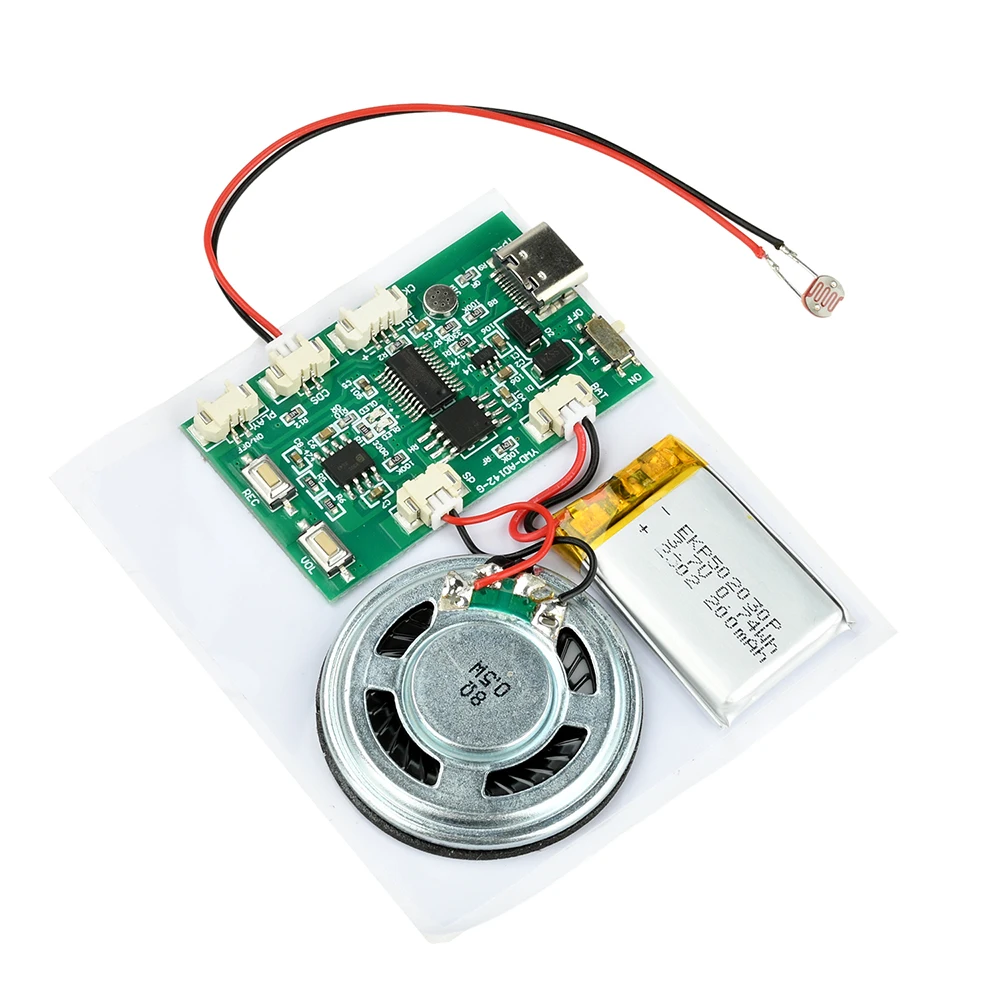 DIY recording and playback module 8M USB Recordable Birthday Card Music Voice Module Chip for DIY Voice Audio toy Greeting Card