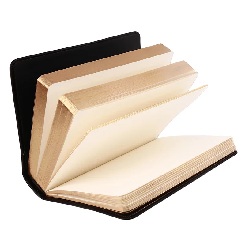 Leather Notebook Writing Bible Diary Book Notepad Blank Weekly Plan Notebooks Office School Supplies