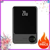 10000mAh Alloy Magnetic Powerbank Magnetic Power Bank Wireless Fast Charger For iPhone 15 14 13 12 11 Backup battery