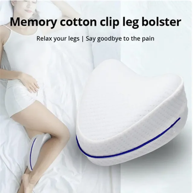 Memory Cotton Leg Pillow Sleeping Orthopedic Sciatica Back Hip Body Joint  Pain Relief Thigh Leg Pad Cushion Home Memory Foam