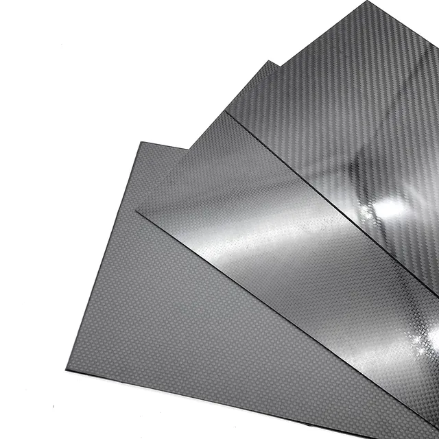 Pannello In Fibra Di Carbonio 3K Twill - 125x75 Mm, Spessori 0.5-3 Mm, Per Modellismo RC - Foto 8