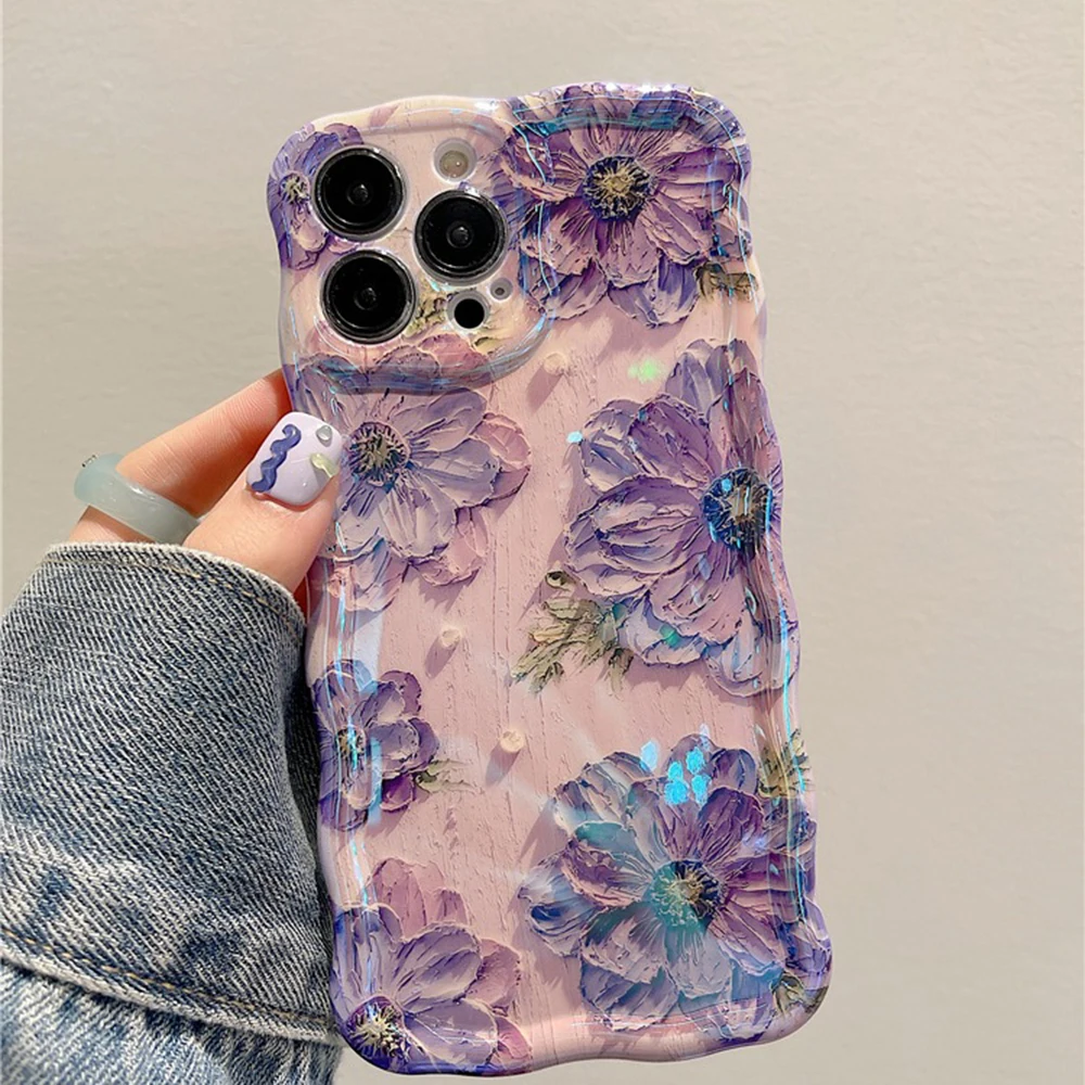Vintage Floral Oil Painting Phone Case