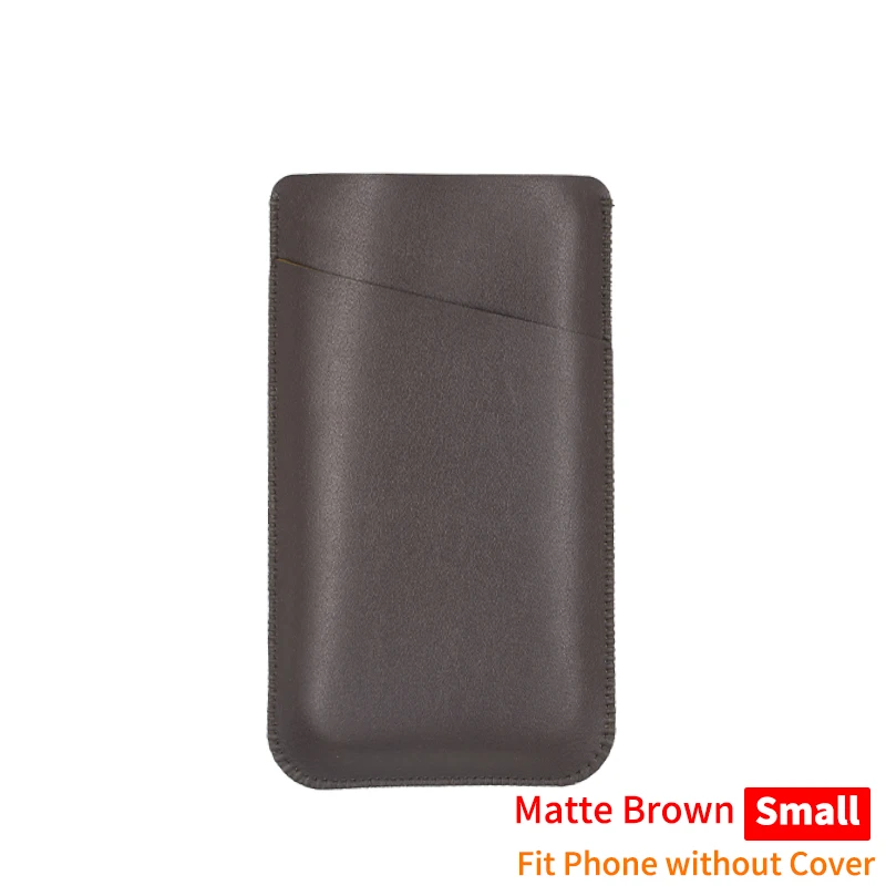 Universal PU Leather Phone Bag Pocket Wallet Pouch Case