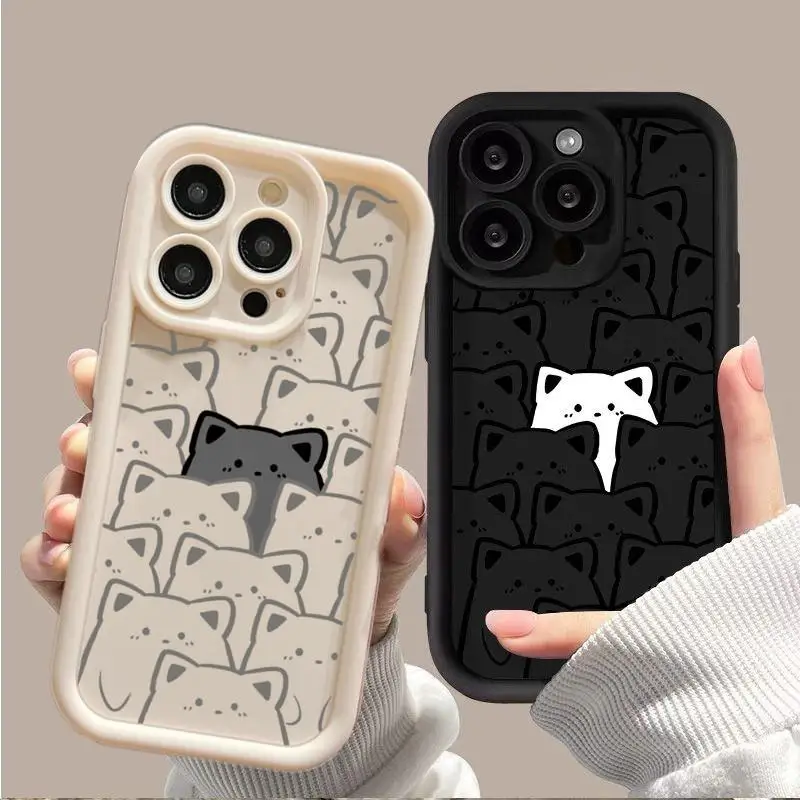 Custodia Per Orso Coppia Carina Per Infinix Note 30 Vip 12 Hot 30I 30 Play 40I 40 Gt 10 Pro Zero 30 Tecno Spark 10 20 20C Smart 7 8 Cover