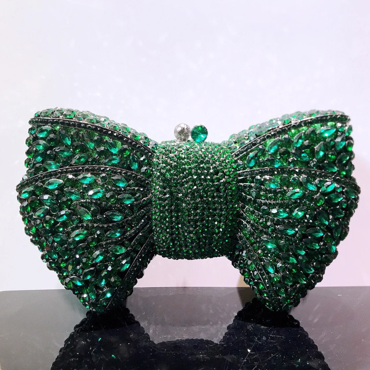 Crystal Bow Clutch