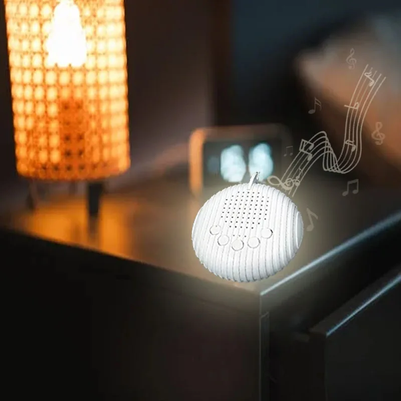 Baby White Noise Machine white noise machine 10 Soothing Sounds Volume Adjustable Portable Baby Sleep Machine Built-in Rechargeable Battery USB
