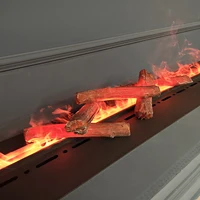 Имитация дрова, лампа с пламенем, искусственный древесный уголь из смолы, Искусственный Электрический камин, реалистичное распыление, украшение камина — изображение 4