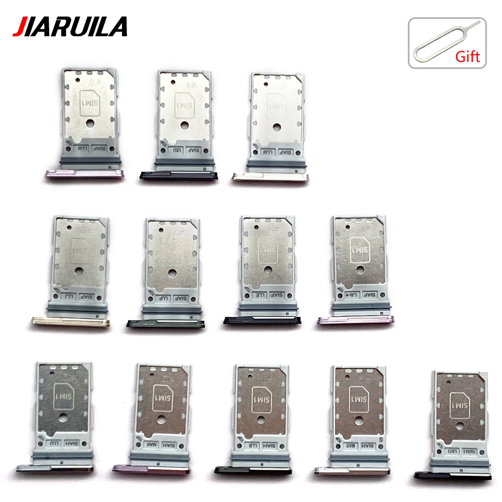 SIM Card Slot SD Card Tray Holder Adapter For Samsung S23 Plus Ultra G911 G918 G916 sim card accessories