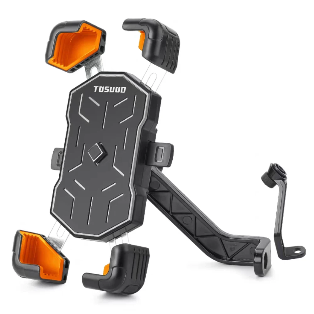 TOSUOD 360° Rotatable Non-Slip Bike Phone Holder