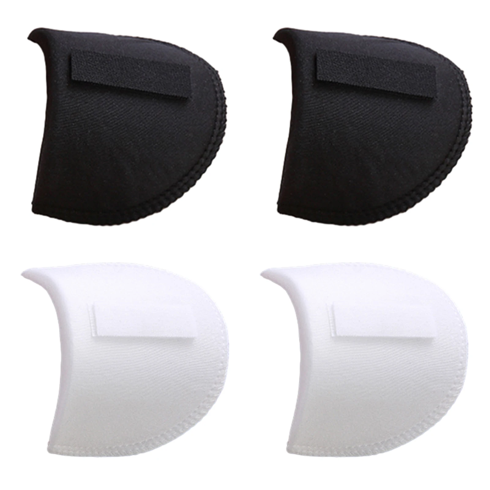 2 pairs Clothing Washable Shoulder Pad Anti-slip Soft Sponge Reusable shoulder pads