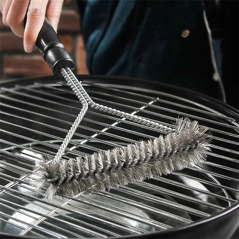 Barbecue Cleaning Tools BBQ Grill Barbecue Kit Portable Anti Rust Brush Non Stick Cleaning Brushes