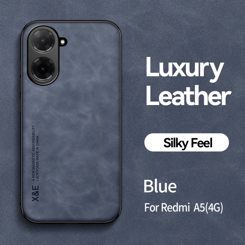 Magnetic Leather Pattern Luxury Phone Cover Case