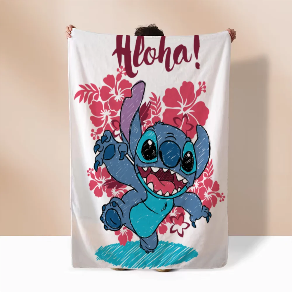 Stitchs Large Blanket for Sofa Decoration Luxury Blankets & Throws Home Interior Microfiber Bedding Beach Towel Fluffy Plaid microfiber blanket