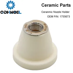 QDHWOEL  Laser Ceramic Nozzle Holder OEM PIN 1755673 For Trumpf Fiber Laser Cutting Head Free Shipping