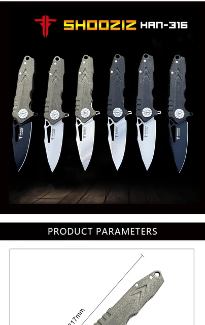 中国武術　錘　　防犯 STRIDER HAN316 edc Folding knife pocket knife survival Self