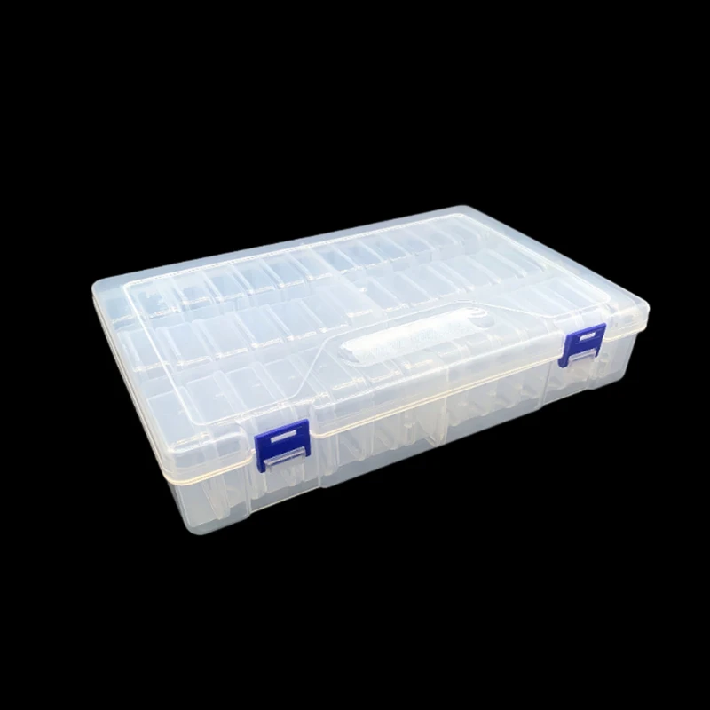 Storage Box Diamond Painting Storage Box Storage Container Plastic Storage Box Storage Bag 42PCS Square Storage Box Pearl Bead Diamond Painting Drills Storage Box Medicine Organizer with Accessories Classification Box