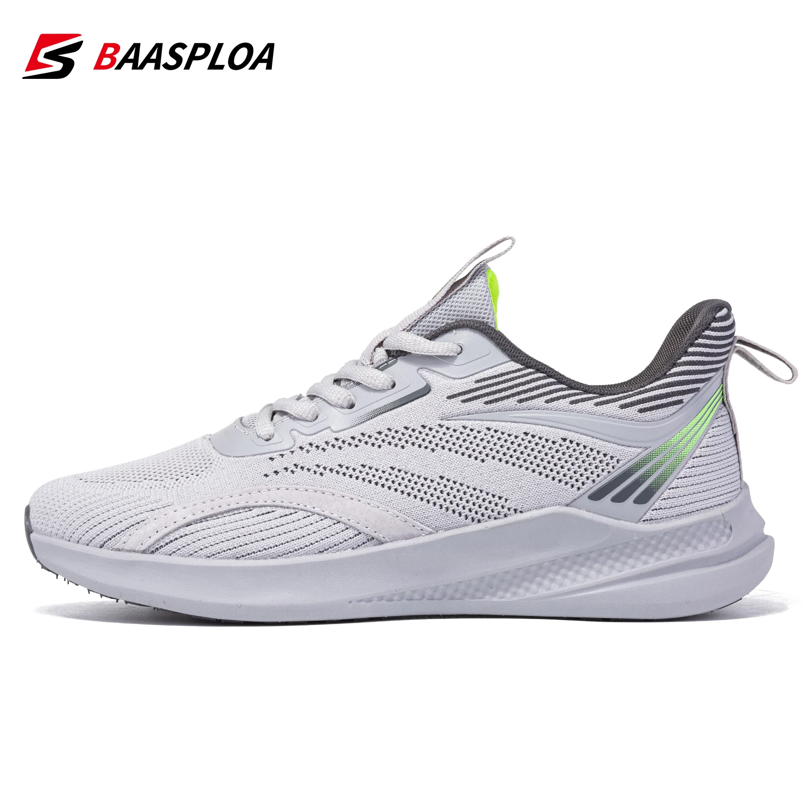 Baasploa 2022 New Men Running Shoes Breathable Sneaker Wearresistant