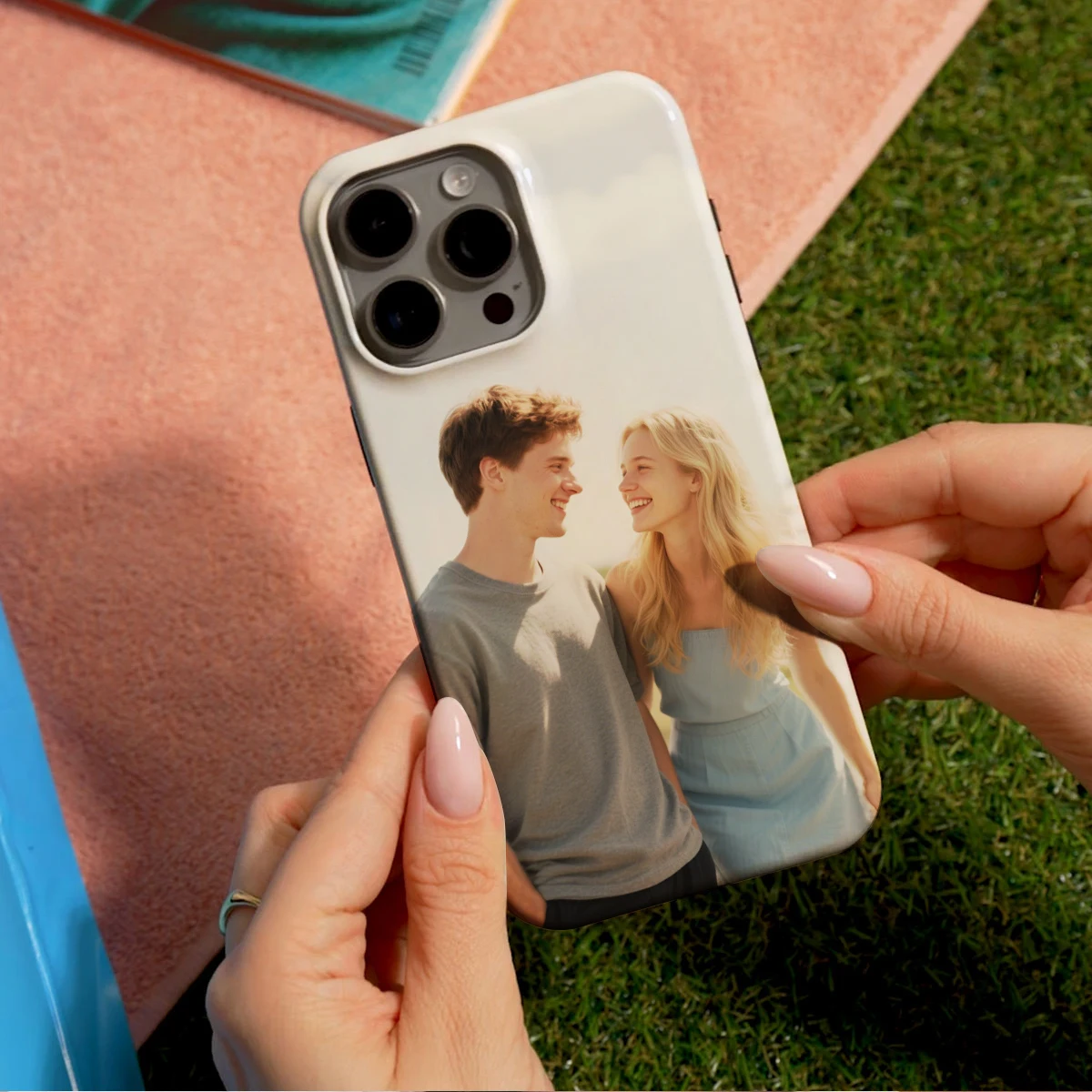 Personalized Double-Layer Back Cover - Custom Photo Phone Case