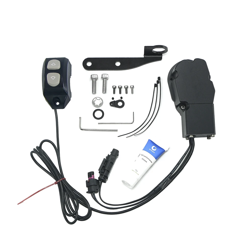 BMW R1250GS R1200GS ADV LC 2013-Motorcycle Accessories Motorcycle Electric Windshield Windscreen Wind Deflector Elevator Remote Control Switch
