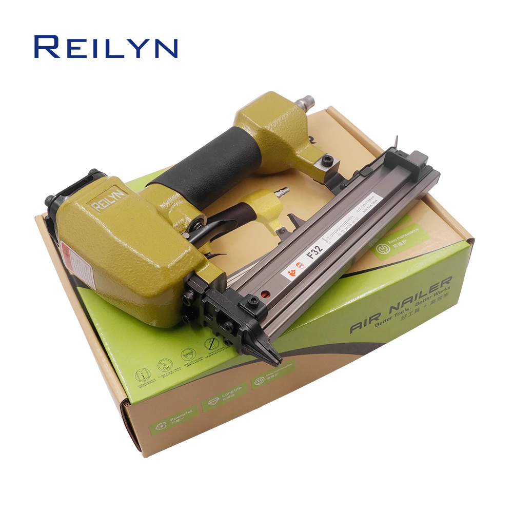 AirStaplerF3218GaSmallBradNailerFramePneumaticNailGunforFixingUpholsteryFurniture