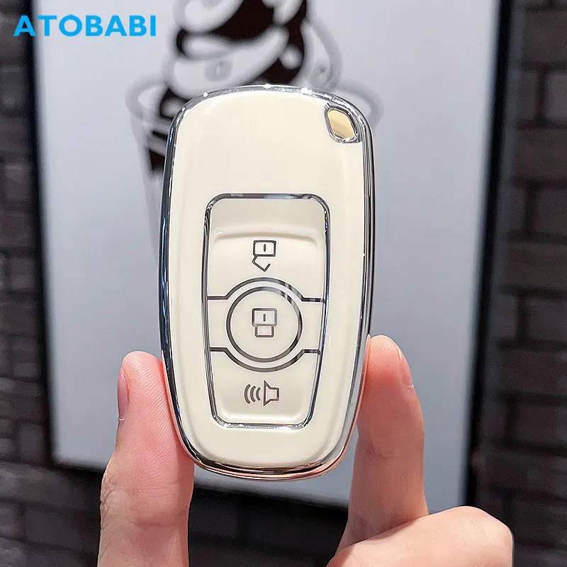 Tpu Car Key Cover Skin Per Gwm Great Wall Haval H6 Id46 433Mhz Smart Remote Control Fobs Shell Custodie Protector Accessori Auto
