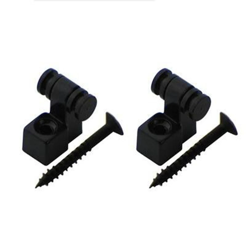 Description Picture 6 of itemElectric Guitar Chrome Roller String Trees Retainer Mounting Tree Guide Silver Black Gold 3 Colors