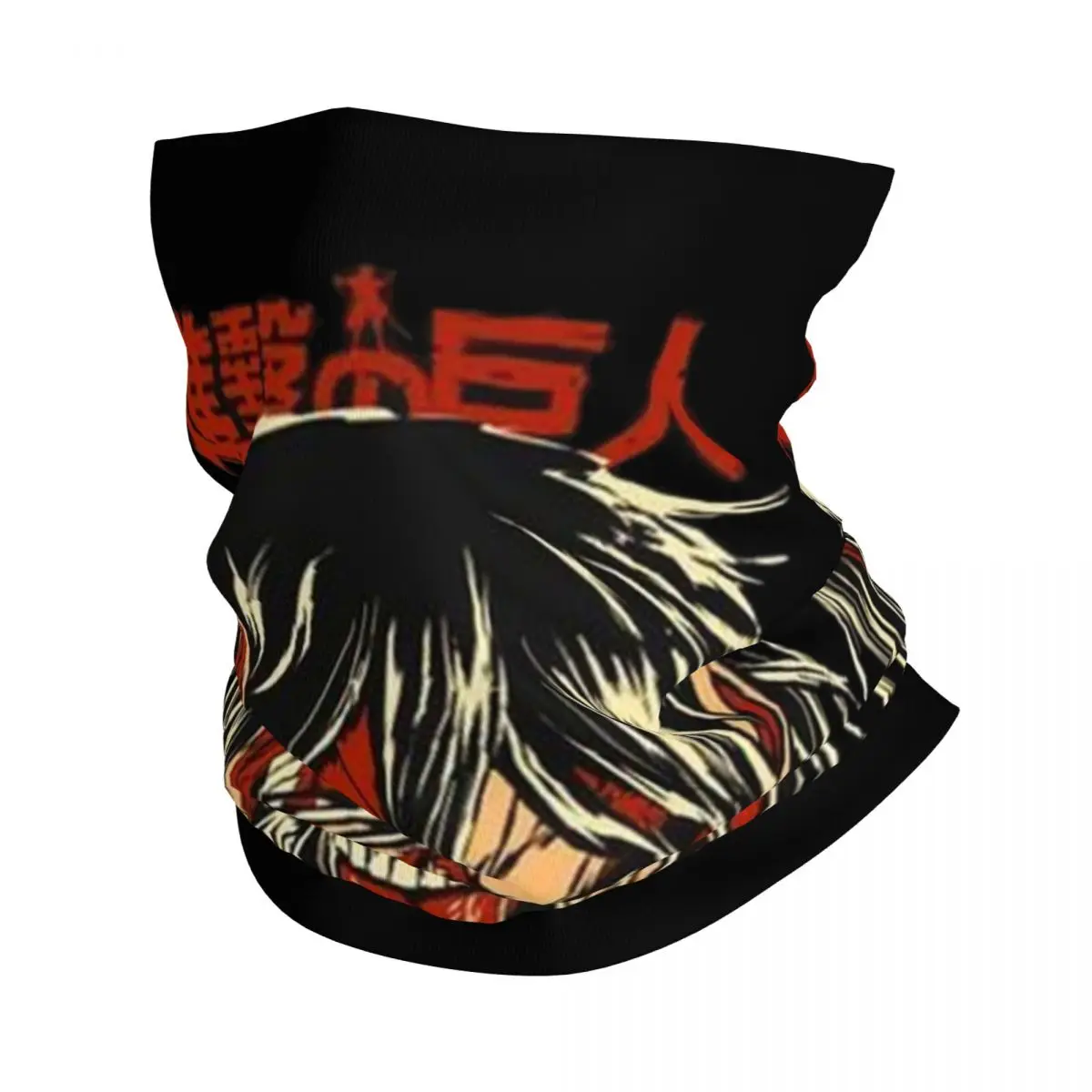 

Eren Shingeki No Kyojin Bandana Neck Gaiter Anime Attack on Titan Wrap Scarf Multifunctional Cycling Scarf Hiking for Men Women