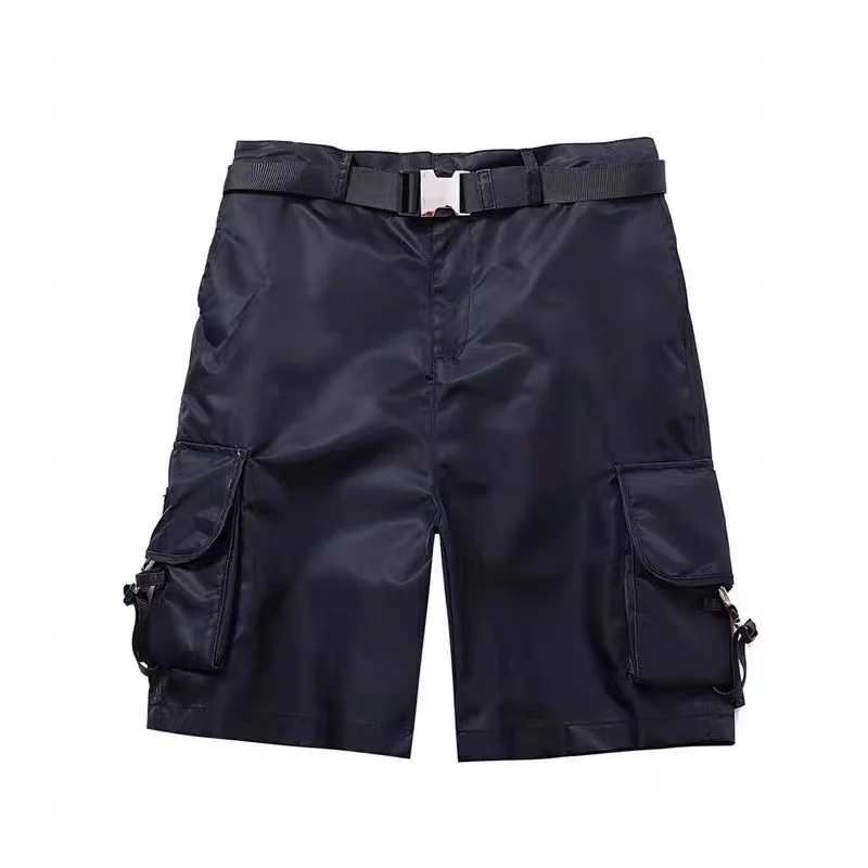 

Classic Iron Label Belt Versatile Double Pocket Nylon Workwear Pants