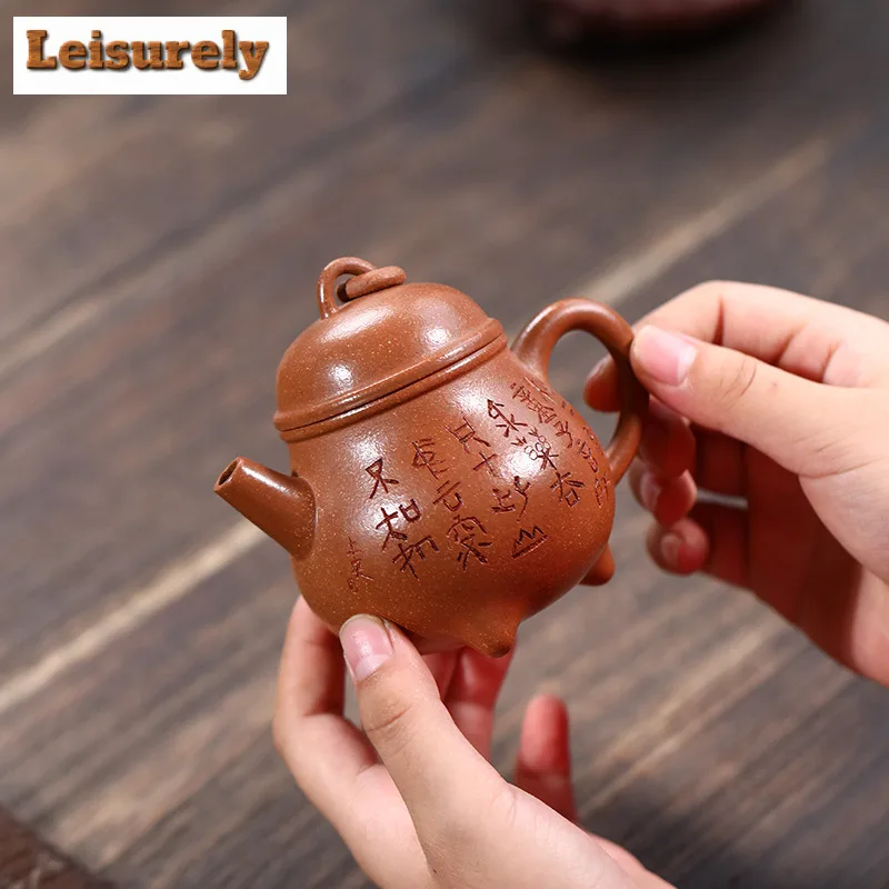 160ml Yixing Purple Clay Tea Set Complete Set Creative Tea Ceremony Set Teapot And Tea Cup Set Chinese Tea Set Collection Craft