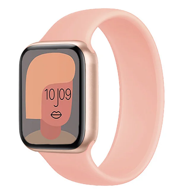 Elastic Silicone Solo Loop Strap