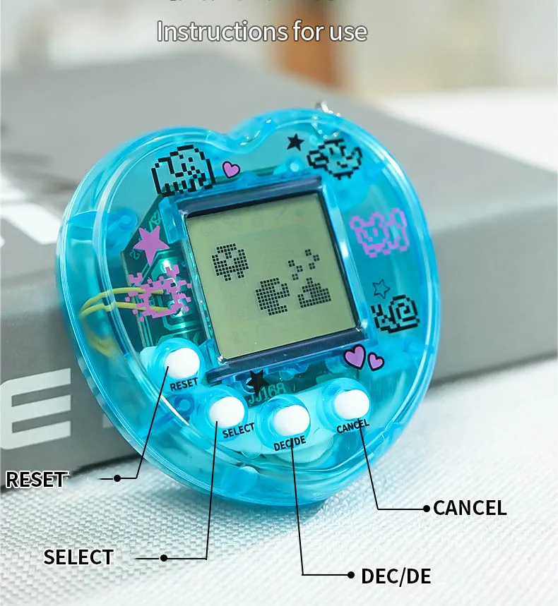 Virtual Pet Tamagotchi Electronic Pets Nostalgic Handheld Game Console Toy Electronic Digital  Animals Kid Play Game Boy 6