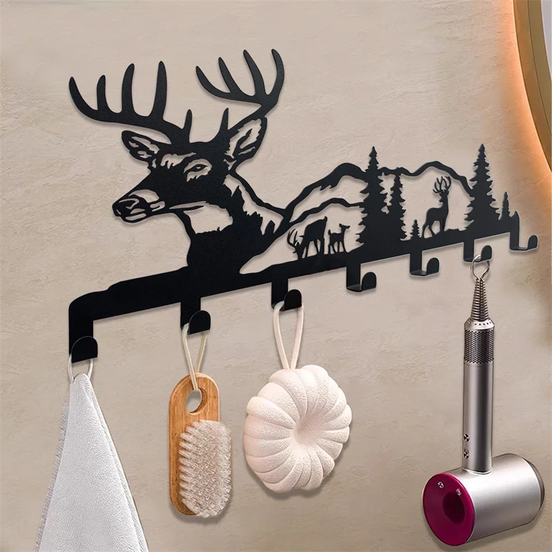  Family entryway home wall key holder metal keys organizefor mount hanging key rack hooks hallway decor 3