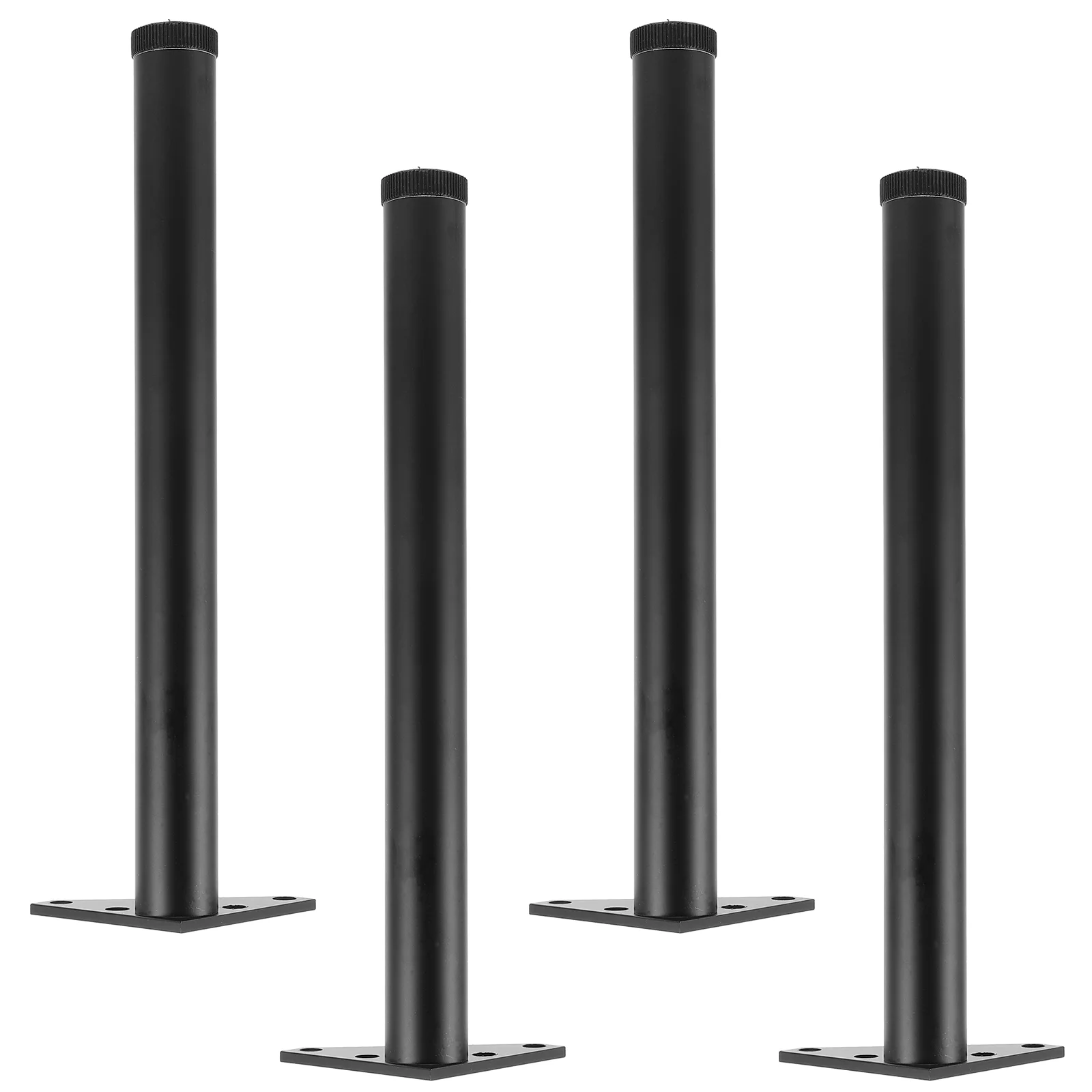 

4 Pcs Replace Wood Vanity Short Table Legs Aluminum Alloy Furniture Support Foot