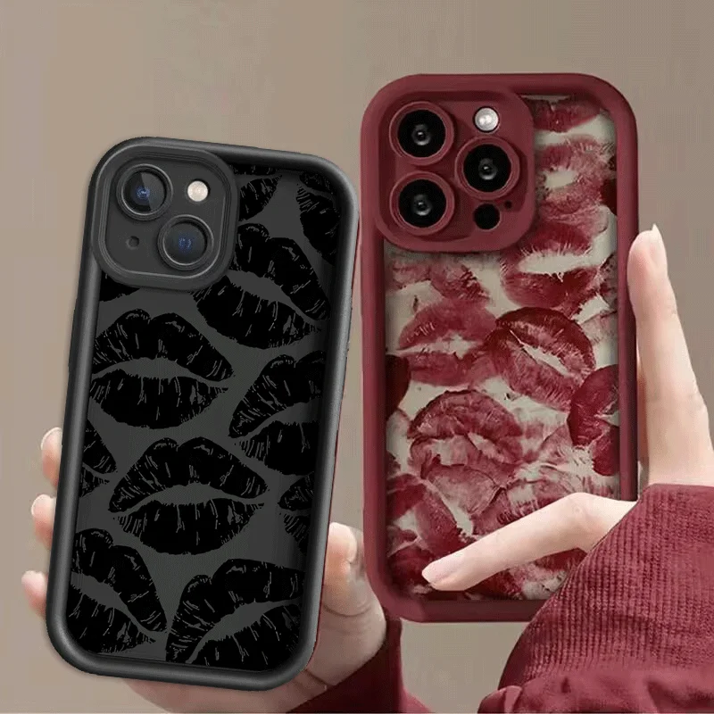 Sultry Lips Soft Silicone Phone Case